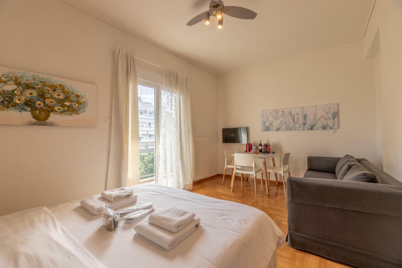Top Sightseeing 3Rd Floor Studio On A Paved Road! Афины Экстерьер фото