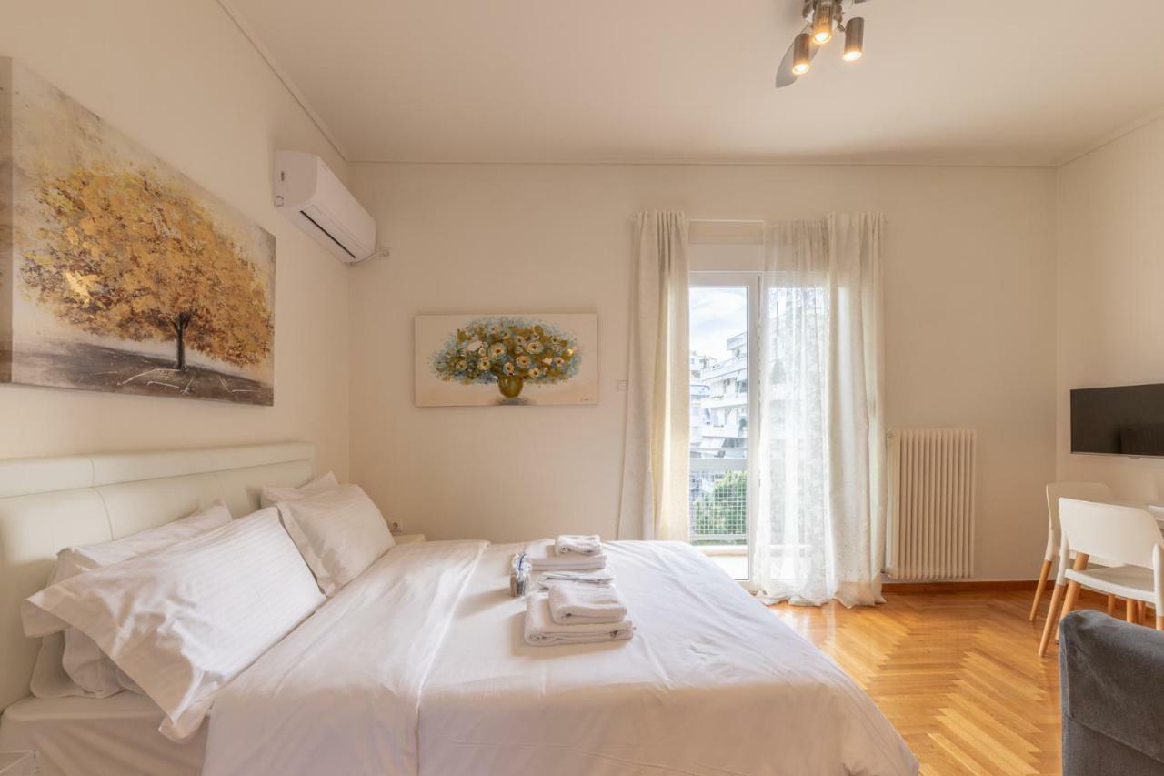 Top Sightseeing 3Rd Floor Studio On A Paved Road! Афины Экстерьер фото