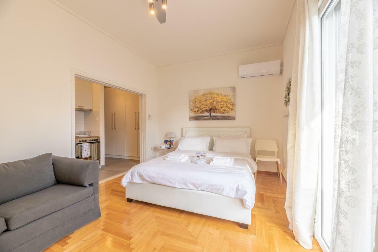 Top Sightseeing 3Rd Floor Studio On A Paved Road! Афины Экстерьер фото