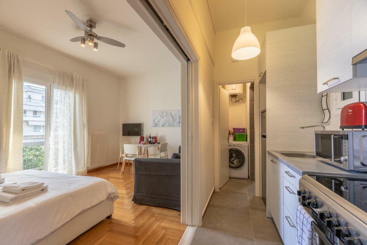 Top Sightseeing 3Rd Floor Studio On A Paved Road! Афины Экстерьер фото